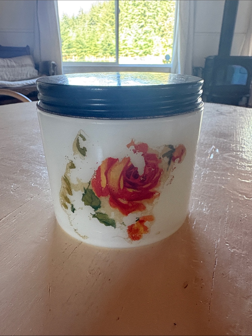 Vintage Cold Cream Jar